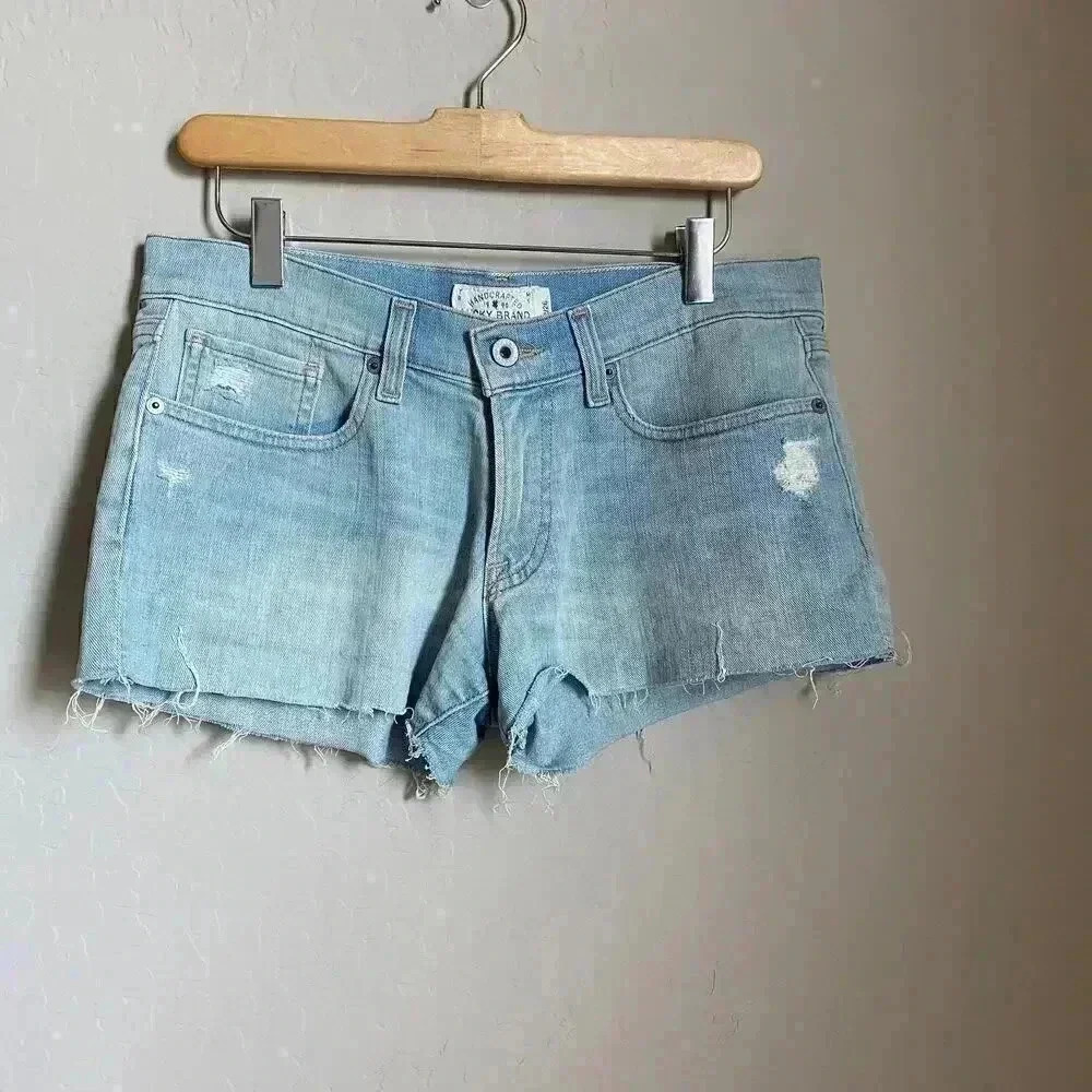 Lucky Brand Cutoff Marlow Shorts‎ Blue Size 2
